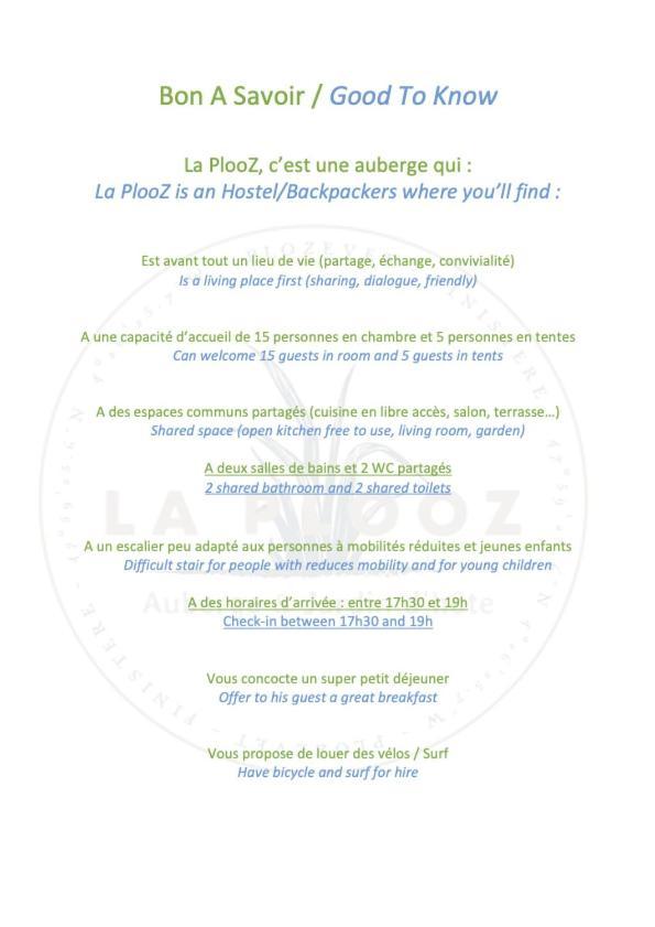 Plozévet La Plooz酒店 外观 照片